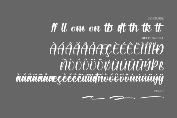 Romanth Cattalis Font Poster 13