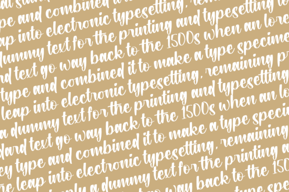 Romanth Cattalis Font Poster 8