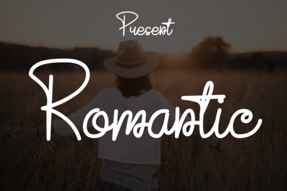 Romantic Font