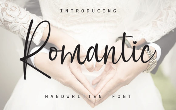 Romantic Font