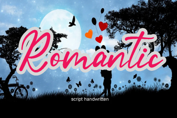 Romantic Font