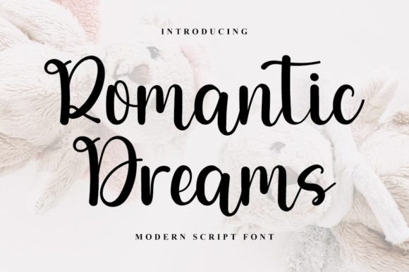 Romantic Dreams Font Poster 1