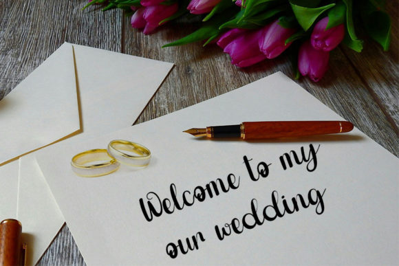 Romantic Family Font Poster 2