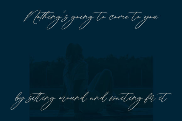 Romantic Purple Font Poster 5