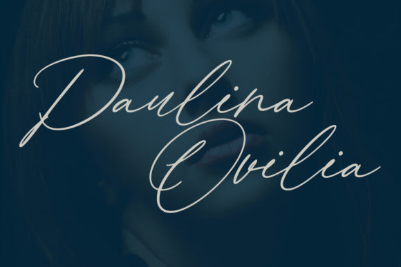 Romantic Purple Font Poster 6