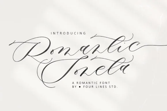 Romantic Soneta Font Romantic Soneta Font Poster 1