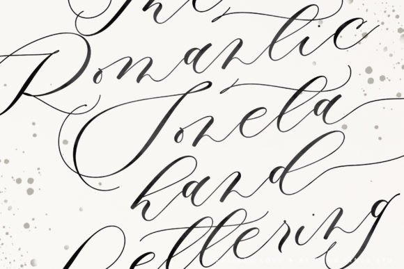 Romantic Soneta Font Poster 11