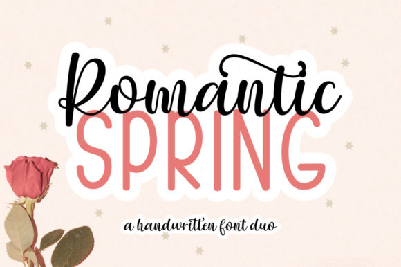 Romantic Spring Font