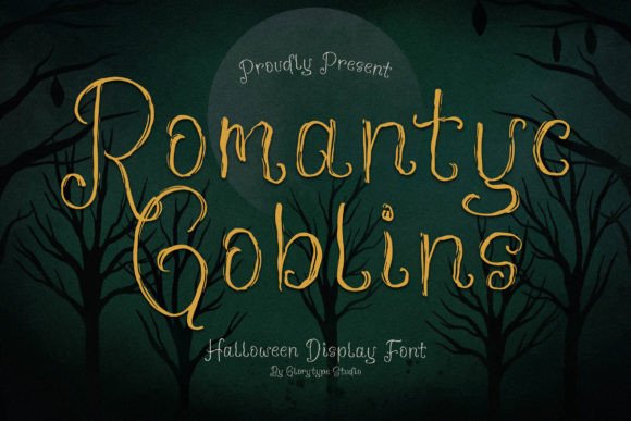 Romantyc Goblins Font