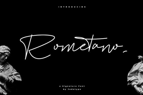 Rometano Font Poster 1