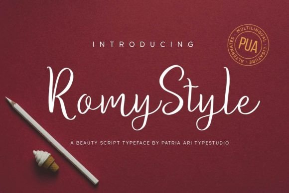Romy Style Font