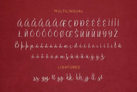 Romy Style Font Poster 7