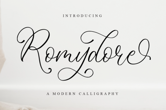 Romydore Font Poster 1