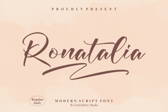 Ronatalia Font Poster 1