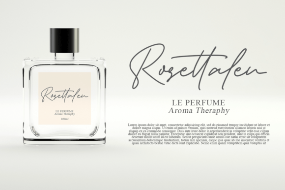 Rontagene Font Poster 4