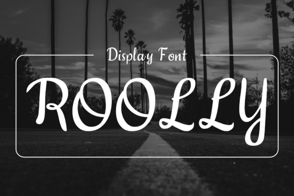 Roolly Font Roolly Font Poster 1