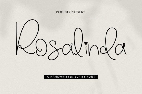 Rosalinda Font Poster 1