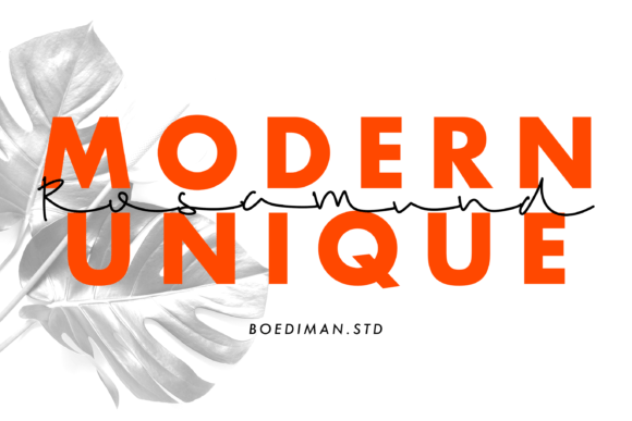 Rosamund Font Poster 3