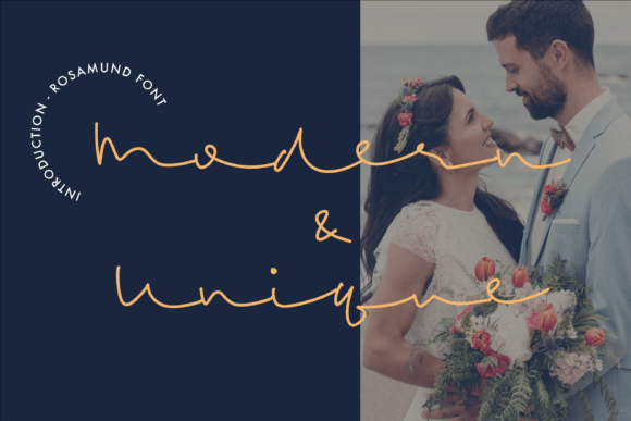 Rosamund Font Poster 5