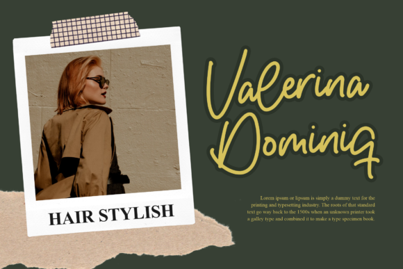Roschelle Font Poster 3