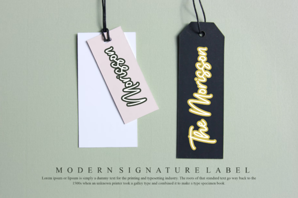 Roschelle Font Poster 7