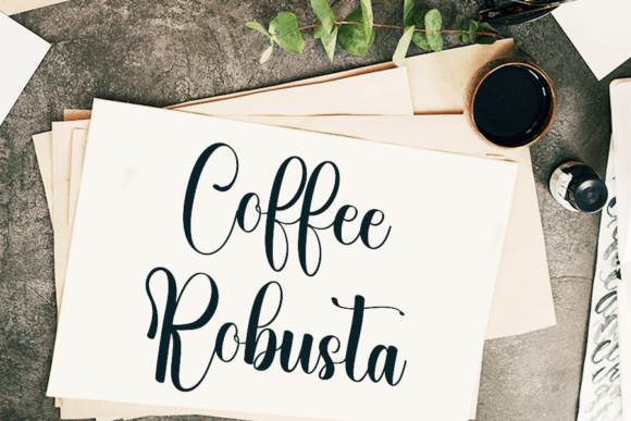 Rose Font Poster 3