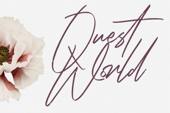 Rose Couture Font Poster 3