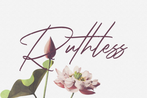 Rose Couture Font Poster 7