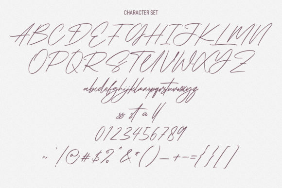 Rose Couture Font Poster 8
