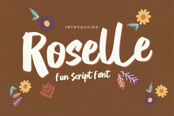 Roselle Font Poster 1