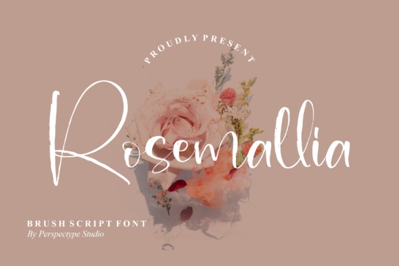 Rosemallia Font Poster 1