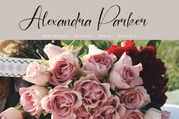 Rosemallia Font Poster 11