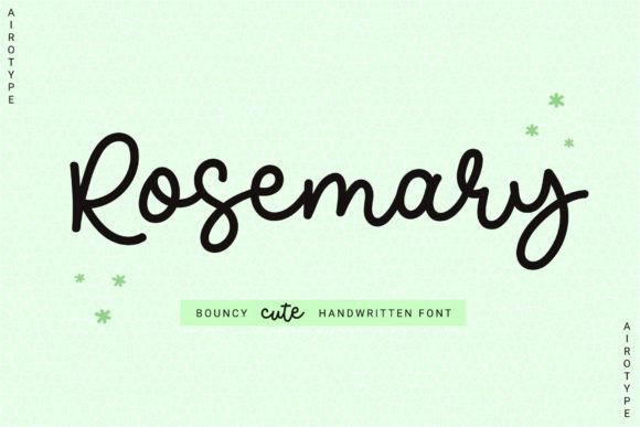 Rosemary Font