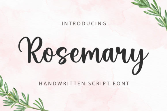 Rosemary Font