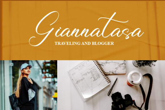 Rosemary Carolina Font Poster 5