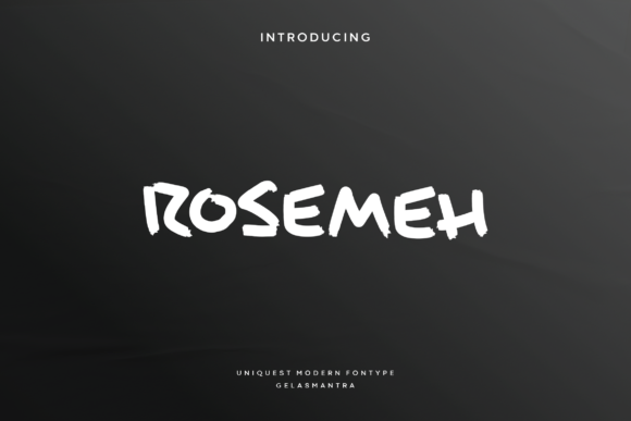Rosemeh Font Poster 1
