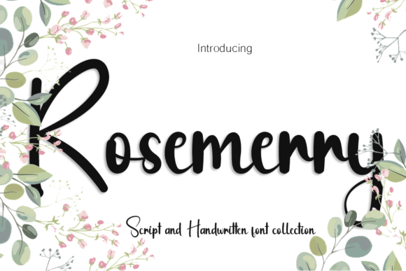 Rosemerry Font Poster 1