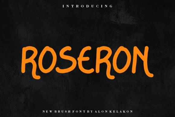 Roseron Font Poster 1