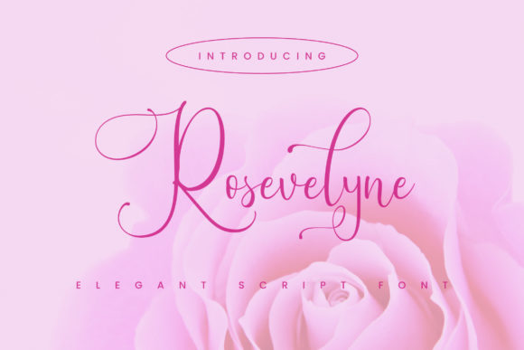 Rosevelyne Font Poster 1