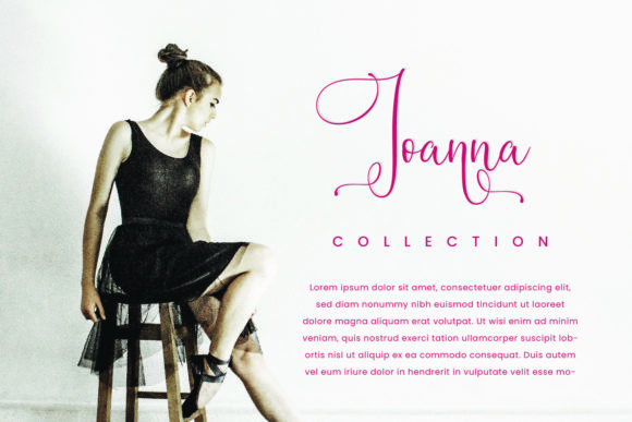 Rosevelyne Font Poster 3