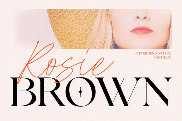 Rosie Brown Font Rosie Brown Font Poster 1