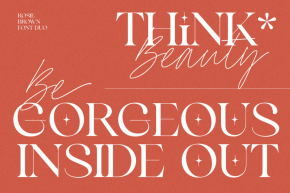 Rosie Brown Font Poster 9