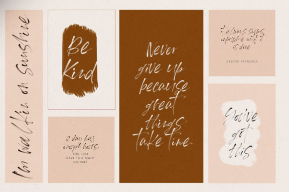Ross Creek Font Poster 3