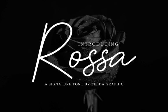 Rossa Font Poster 1