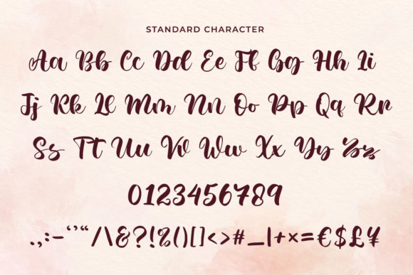 Rossa Sebian Font Poster 6