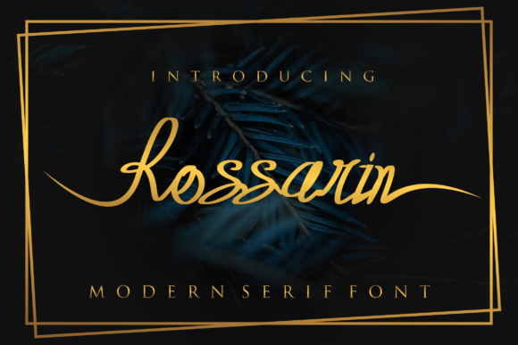 Rossarin Font