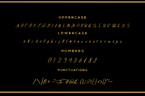 Rossarin Font Poster 3
