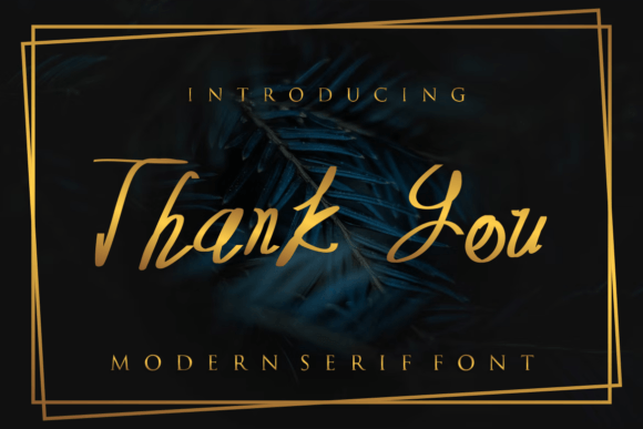Rossarin Font Poster 4