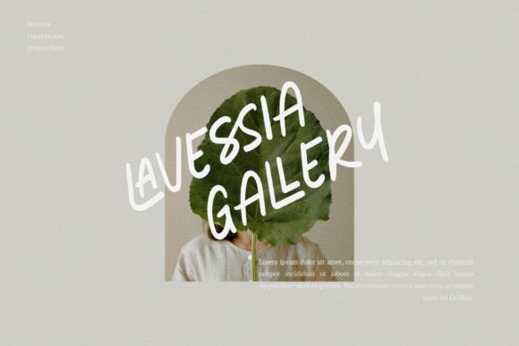 Rossaye Font Poster 3