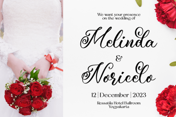 Rossedina Font Poster 2